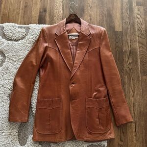 Remy Leather Men's Jacket in Rich Brown